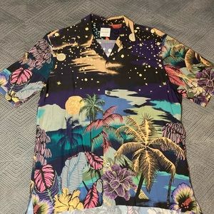 Paul Smith Jurassic print shirt - size medium